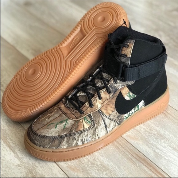 NWT Nike Air Force 1 Mid Camo - Picture 6 of 6
